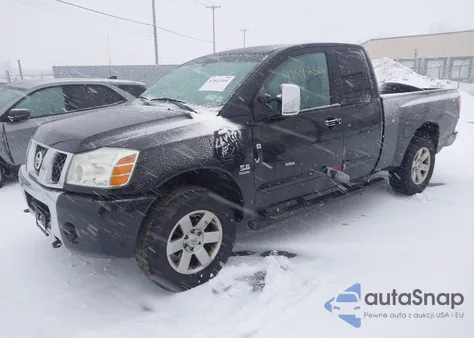 2004 Nissan Titan Le из США, поврежденный, VIN 1N6AA06B84N527994